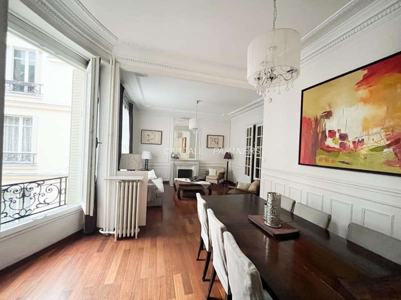 furnished  3 bedrooms Apartment PARIS 16 - 99 m²;