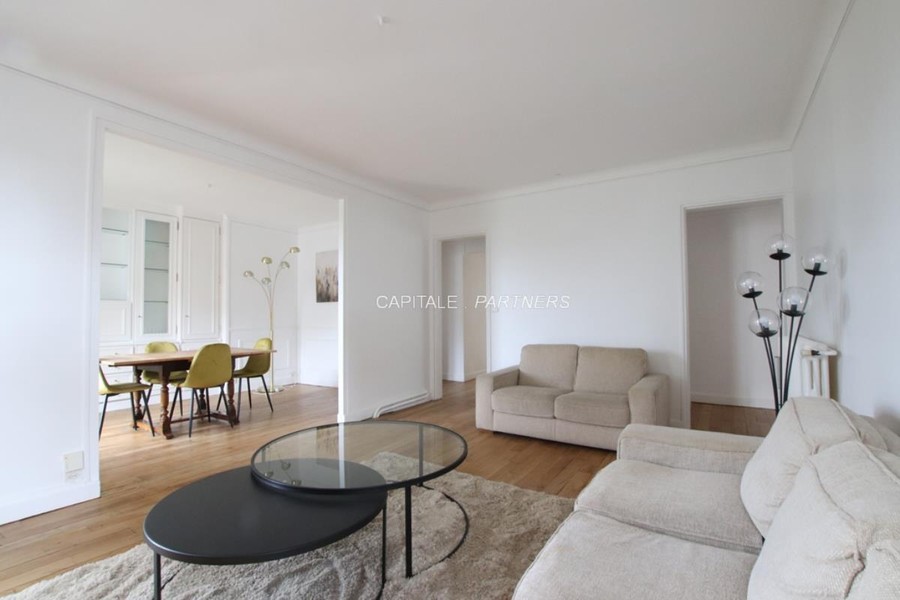 furnished  2 bedrooms Apartment PARIS 17 - 89 m²;