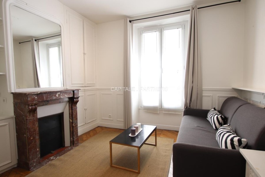 furnished  1 bedroom Apartment PARIS 17 - 38 m²;