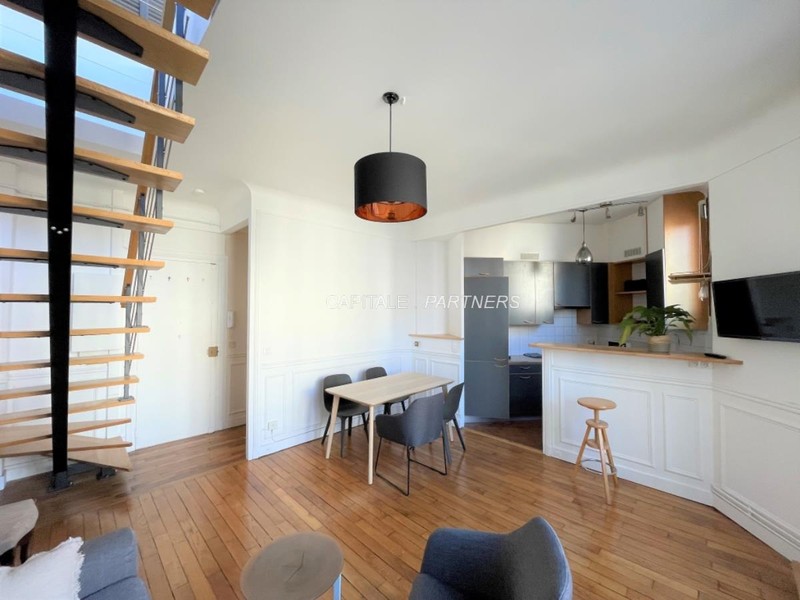 furnished  2 bedrooms Apartment PARIS 15 - 63 m²;