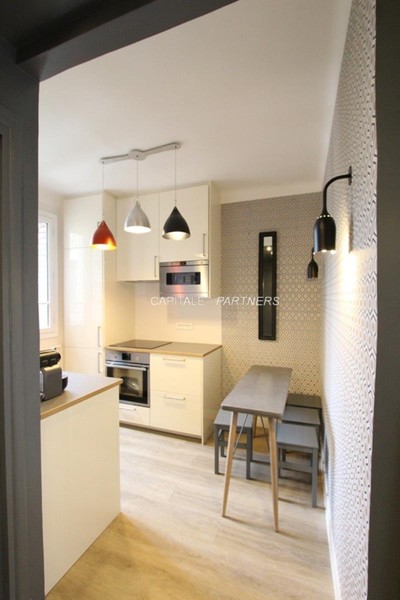 furnished  1 bedroom Apartment PARIS 17 - 46 m²;