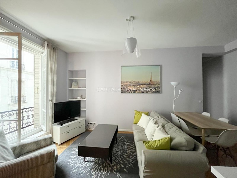 furnished  3 bedrooms Apartment PARIS 16 - 76 m²;