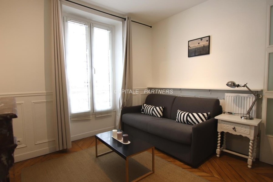 furnished  1 bedroom Apartment PARIS 17 - 38 m²;