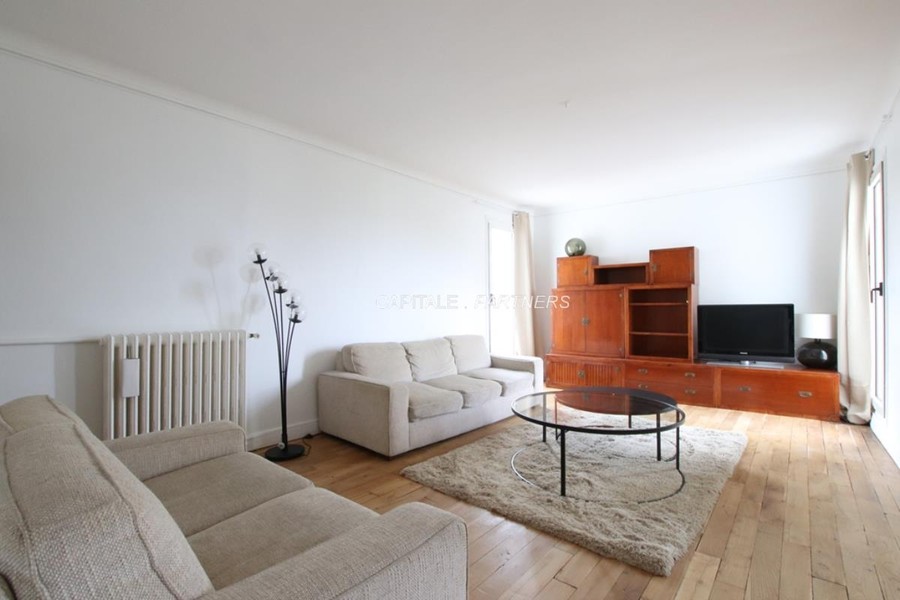 furnished  2 bedrooms Apartment PARIS 17 - 89 m²;